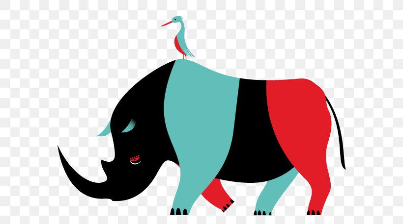 Digital Illustration Drawing Rhinoceros, PNG, 600x457px, Digital Illustration, African Elephant, Art, Carnivoran, Drawing Download Free