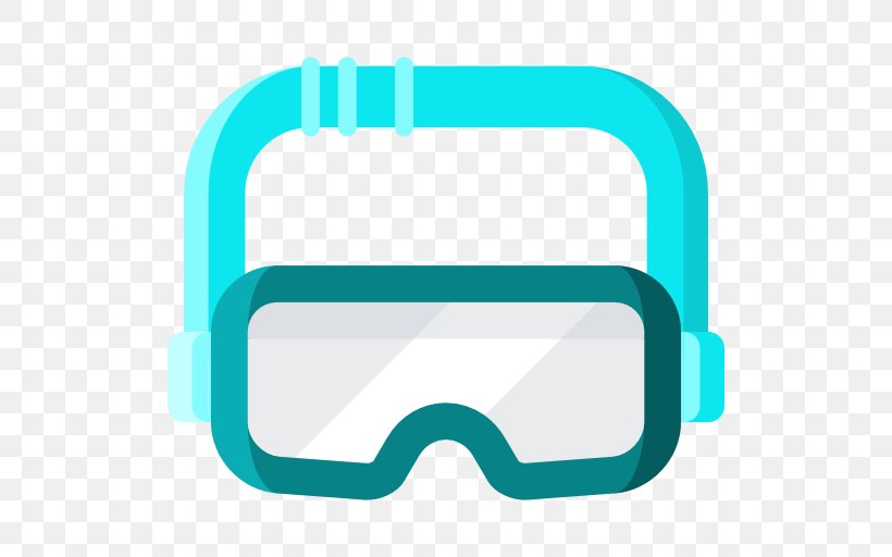 Goggles Illustration Glasses Clip Art Product, PNG, 512x512px, Goggles, Aqua, Azure, Blue, Eyewear Download Free