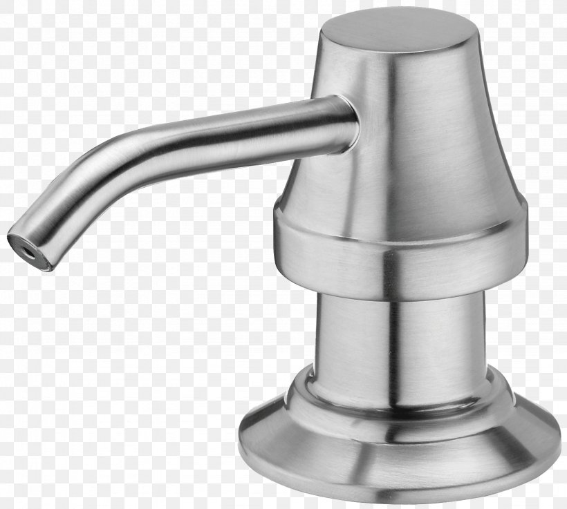 Soap Dispenser Tap Brushed Metal, PNG, 1644x1478px, Soap Dispenser, Bathroom, Bathroom Accessory, Brushed Metal, Grey Download Free