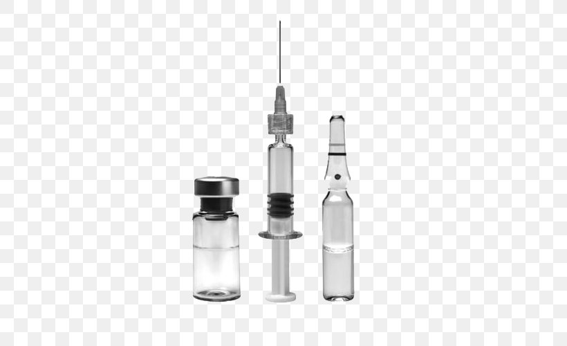Syringe Medicine Vial Injection Getty Images, PNG, 500x500px, Syringe, Black And White, Bottle, Drinkware, Getty Images Download Free