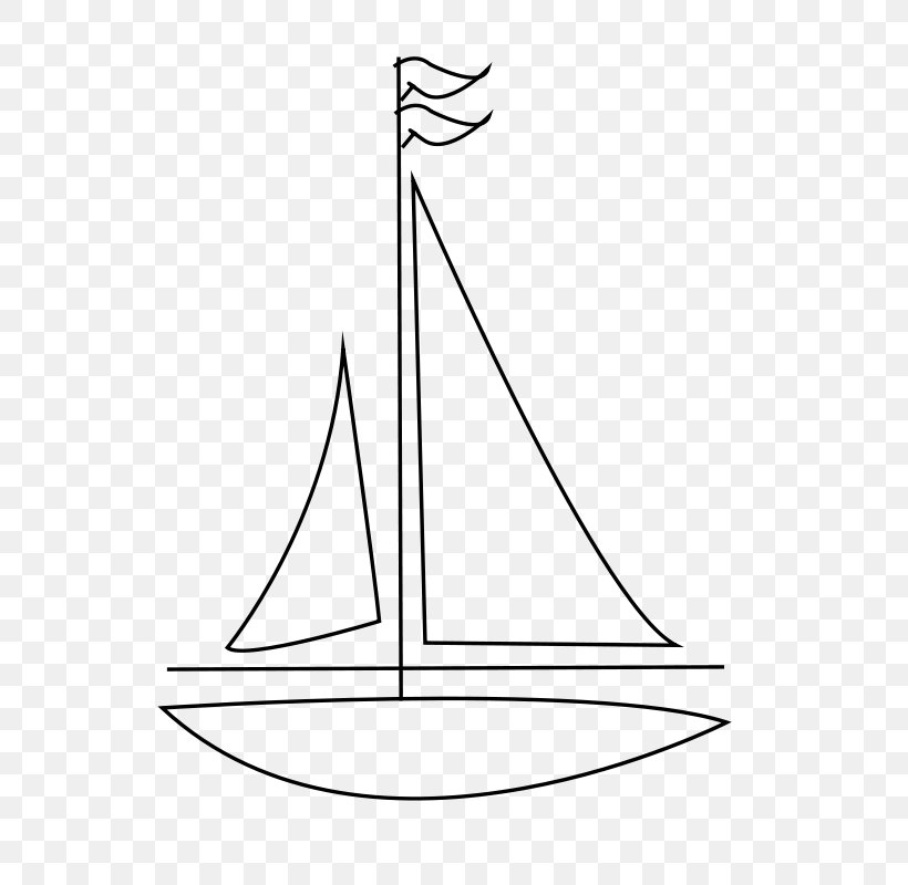 Sailboat Drawing Line Art Clip Art, PNG, 686x800px, Sailboat, Area, Art, Black And White, Boat Download Free