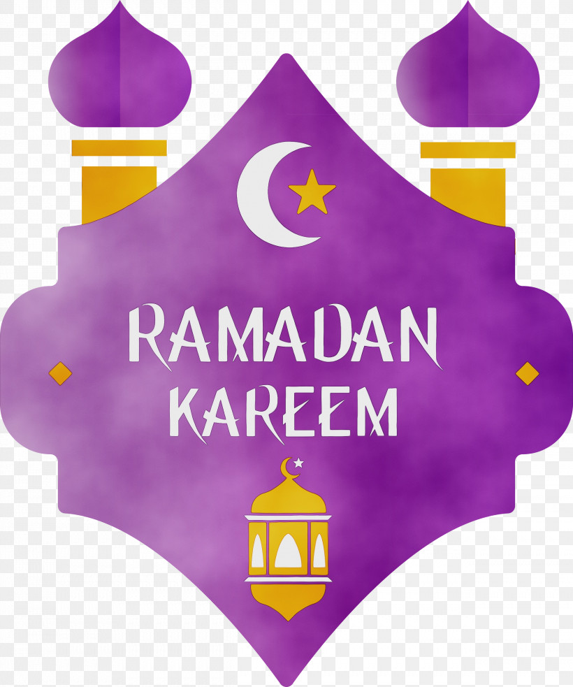 Violet Purple Pink Yellow Magenta, PNG, 2501x2999px, Ramadan Mubarak, Label, Logo, Magenta, Paint Download Free