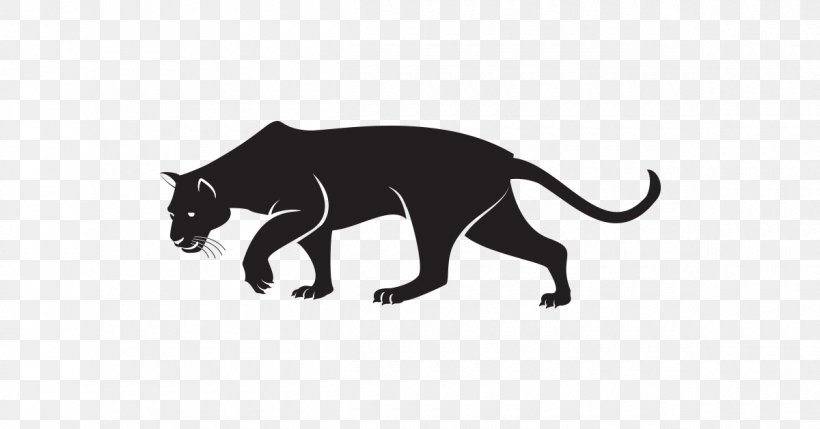 Black Panther Cougar Clip Art, PNG, 1200x628px, Black Panther, Big Cats, Black, Black And White, Carnivoran Download Free