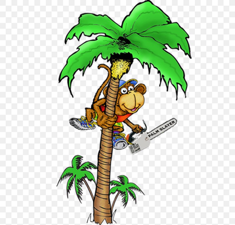 Branch The Palminators Tree Arecaceae Clip Art, PNG, 606x784px, Branch, Arecaceae, Art, Chainsaw, Coconut Download Free