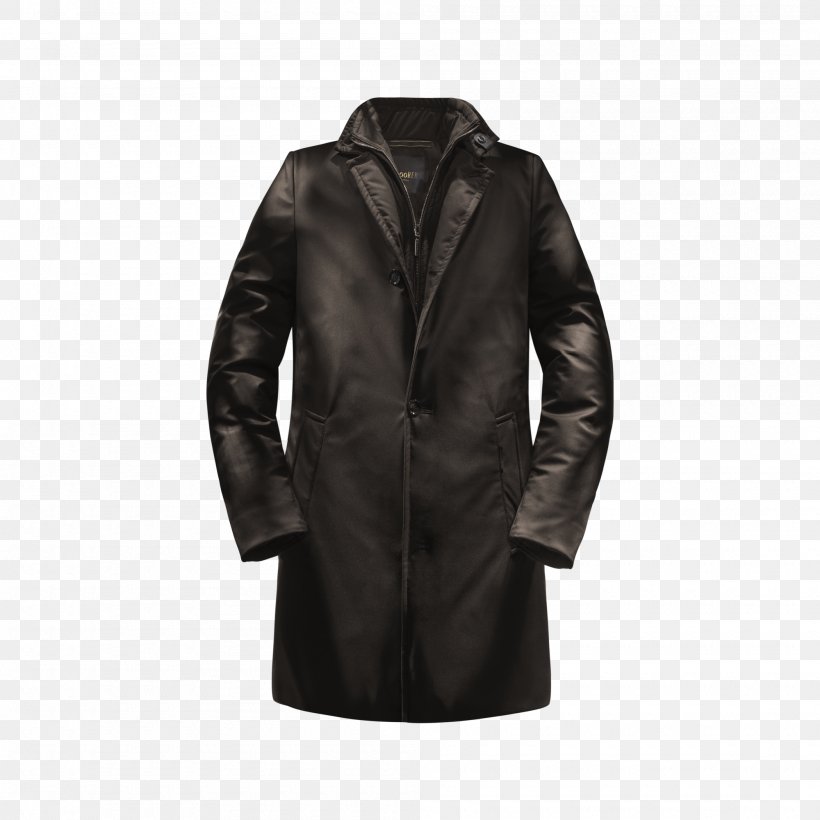 Leather Jacket Coat Textile Button, PNG, 2000x2000px, Leather Jacket, Black, Button, Clothing, Coat Download Free
