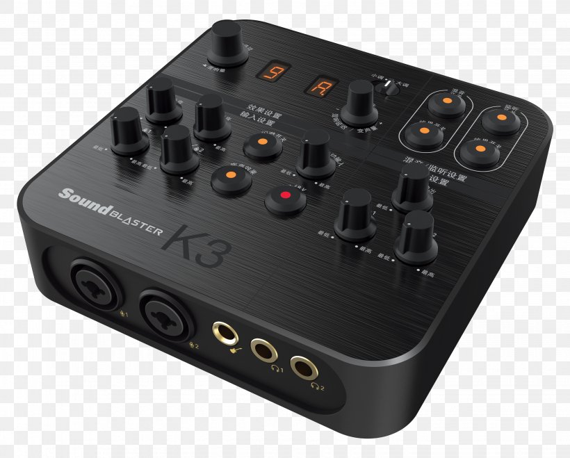 Microphone Sound Cards & Audio Adapters Creative Technology Sound Blaster, PNG, 3065x2465px, Microphone, Audio, Audio Mixers, Audio Signal Processing, Computer Hardware Download Free