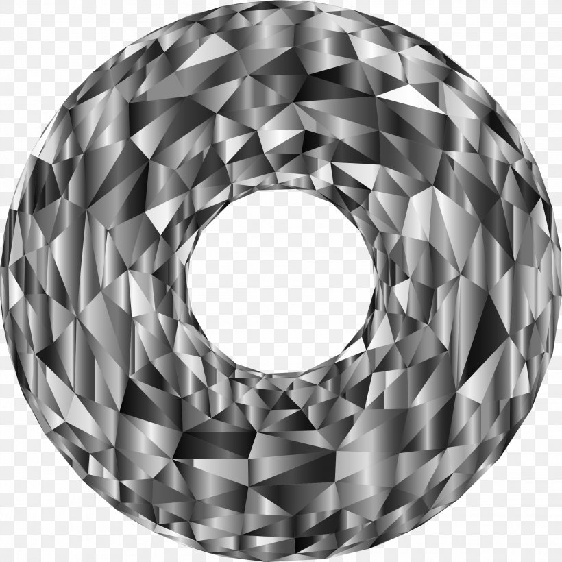 Torus Circle Three-dimensional Space Rotation, PNG, 2292x2294px, 3d Computer Graphics, Torus, Black And White, Cylinder, Graphics Pipeline Download Free