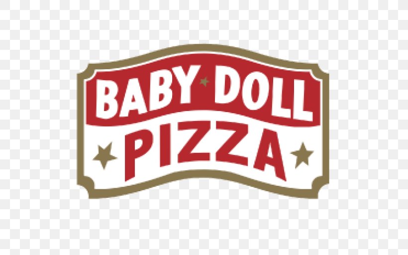 Baby Doll Pizza Logo Babydoll Stark Street Pizza Company, PNG, 512x512px, Doll, Area, Babydoll, Banner, Brand Download Free