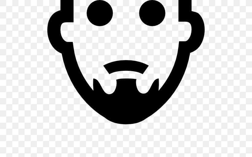 Beard Clip Art, PNG, 512x512px, Beard, Black And White, Face, Facial Expression, Goatee Download Free