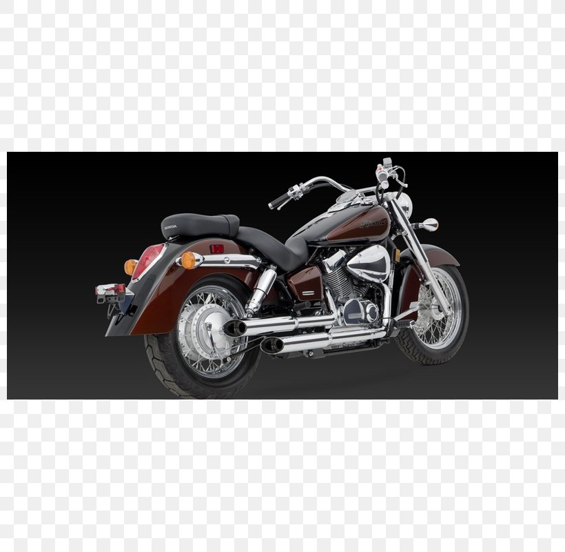 Exhaust System Honda VT Series Car Honda Shadow, PNG, 800x800px, Exhaust System, Automotive Exhaust, Automotive Exterior, Car, Chopper Download Free