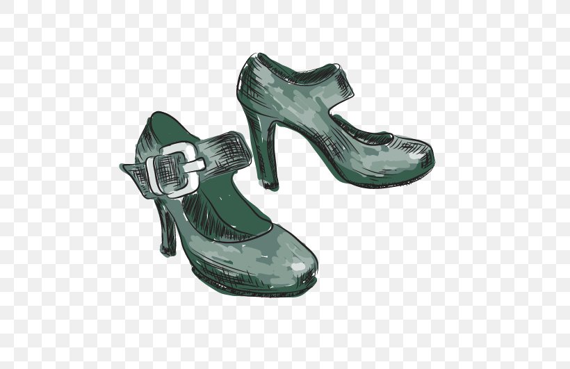 Woman Shoe Stock Illustration Illustration, PNG, 556x531px, Woman, Cartoon, Footwear, Highheeled Footwear, Outdoor Shoe Download Free
