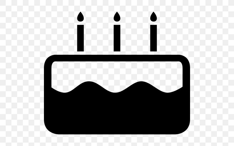 Birthday Cake Torta Download, PNG, 512x512px, Birthday Cake, Birthday, Black, Black And White, Button Download Free