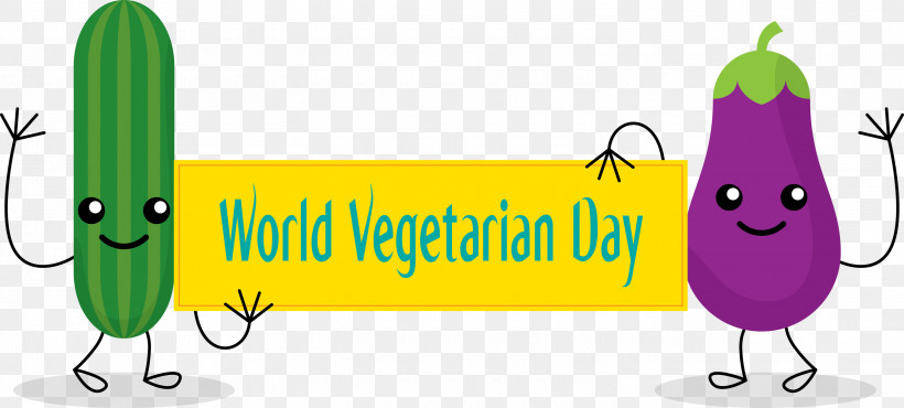 World Vegetarian Day, PNG, 3000x1356px, World Vegetarian Day, Area, Fruit, Geometry, Green Download Free