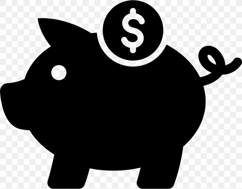 Piggy Bank Saving Clip Art, PNG, 980x768px, Piggy Bank, Bank, Blackandwhite, Coin, Insurance Download Free