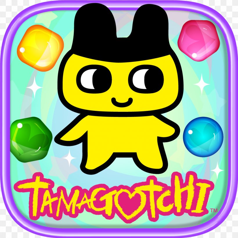 Tamagotchi Classic Game Android, PNG, 1024x1024px, Tamagotchi Classic, Android, Area, Bandai, Emoticon Download Free