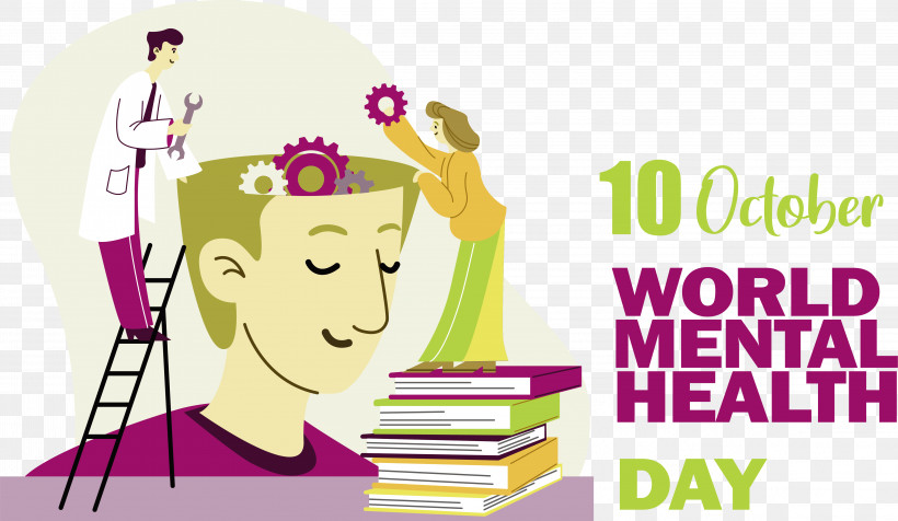 World Mental Health Day, PNG, 4603x2677px, World Mental Health Day, Global Mental Health, Mental Health, Mental Illness, World Health Day Download Free