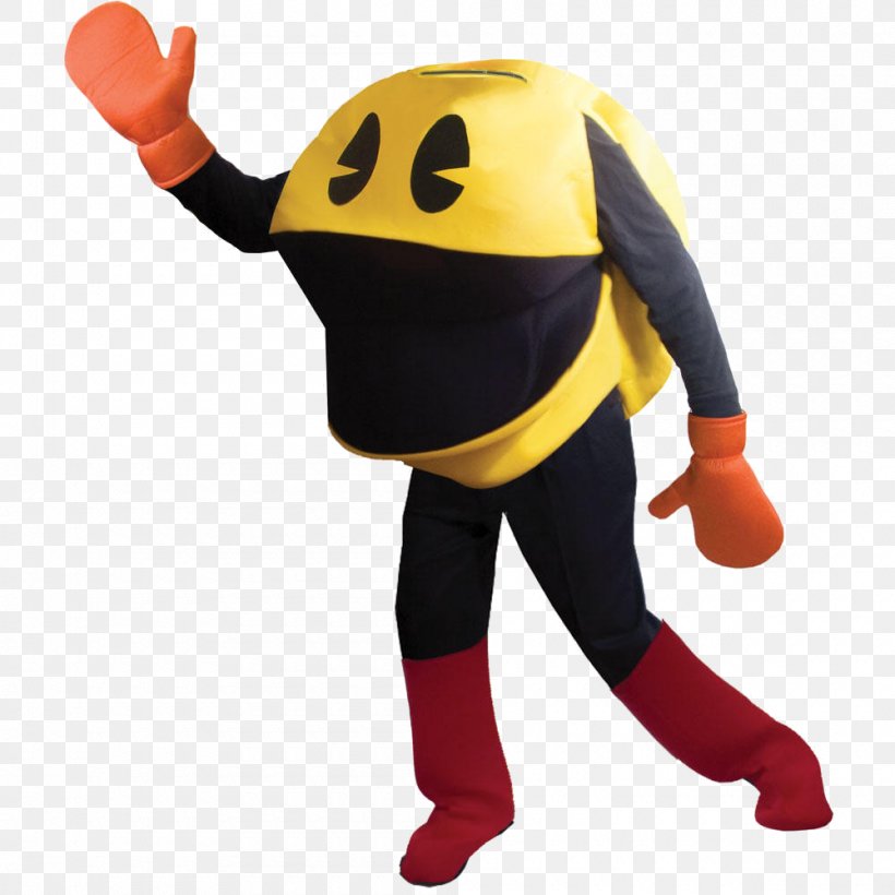 Ms. Pac-Man Costume Video Games Ghosts, PNG, 1000x1000px, Pacman, Adult, Arcade Game, Clothing, Costume Download Free