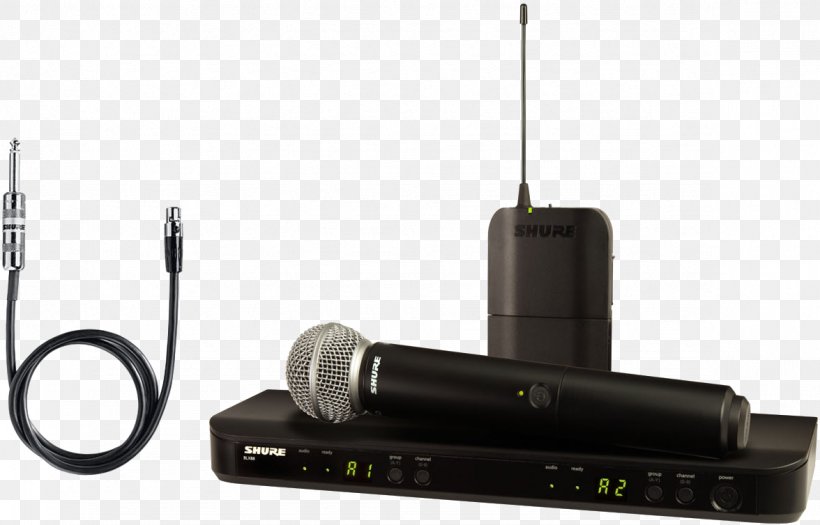 Shure SM58 Wireless Microphone Shure SM57 Wireless Microphone, PNG, 1176x754px, Shure Sm58, Audio, Audio Equipment, Dual, Electronic Device Download Free