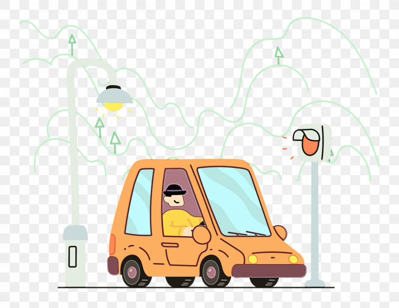 Cartoon Yellow Line Meter Automotive Industry, PNG, 2500x1932px, Driving, Automobile Engineering, Automotive Industry, Cartoon, Geometry Download Free