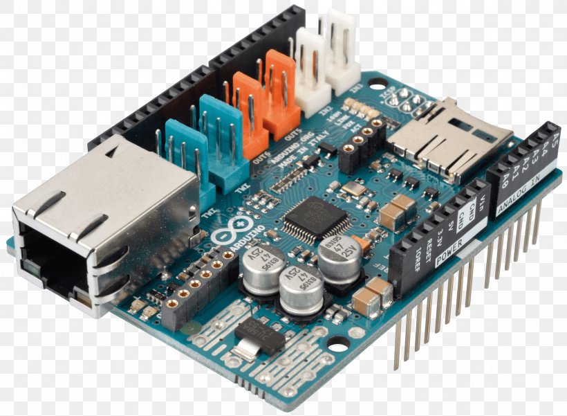 Microcontroller Electronic Component Electronics Electronic Circuit Electronic Engineering, PNG, 2362x1734px, Microcontroller, Arduino, Circuit Component, Circuit Prototyping, Computer Download Free