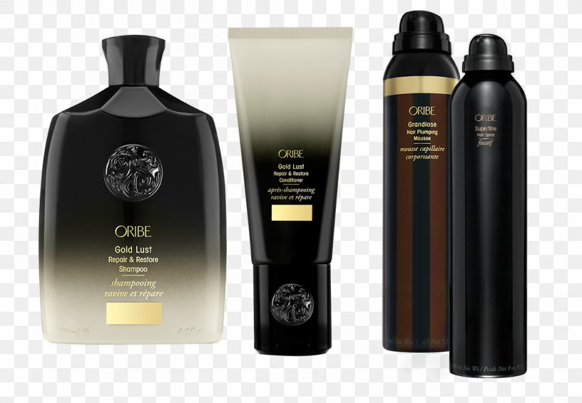 Oribe Gold Lust Repair & Restore Shampoo Hair Care Hairdresser, PNG, 1054x732px, Shampoo, Bottle, Cosmetology, Dry Shampoo, Hair Download Free