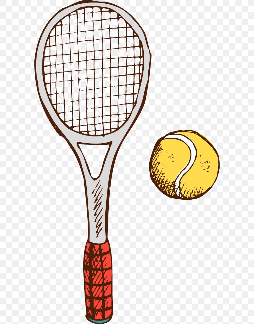 Racket Tennis Rakieta Tenisowa, PNG, 598x1045px, Racket, Ball, Cartoon, Designer, Drawing Download Free