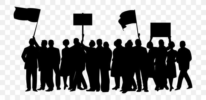 Social Media Marketing Community Protest, PNG, 1024x500px, Social Media, Activism, Black And White, Brand, Business Download Free
