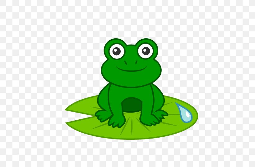 Tree Frog Clip Art Image Cartoon, PNG, 540x540px, Frog, Amphibian, Cartoon, Fictional Character, Grass Download Free