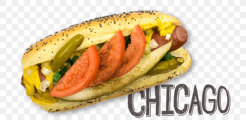 Chicago-style Hot Dog Vegetarian Cuisine Cuisine Of The United States Junk Food, PNG, 749x400px, Chicagostyle Hot Dog, American Food, Breakfast, Breakfast Sandwich, Chicago Style Hot Dog Download Free