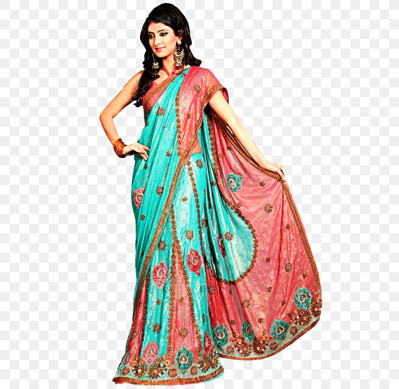 Clothing In India Folk Costume Sari, PNG, 508x800px, India, Aqua, Bunad, Clothing, Clothing In India Download Free