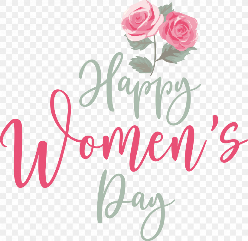 Happy Women’s Day, PNG, 3000x2920px, Floral Design, Cut Flowers, Garden, Garden Roses, Greeting Download Free