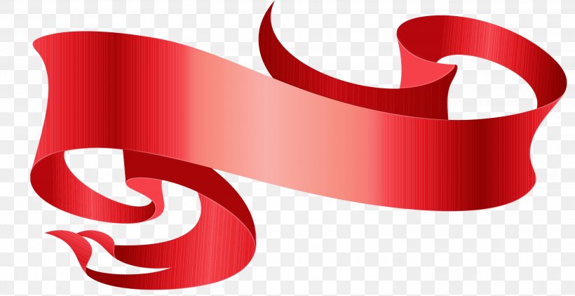 Red Background Ribbon, PNG, 3000x1545px, Logo, Material Property, Red, Ribbon Download Free