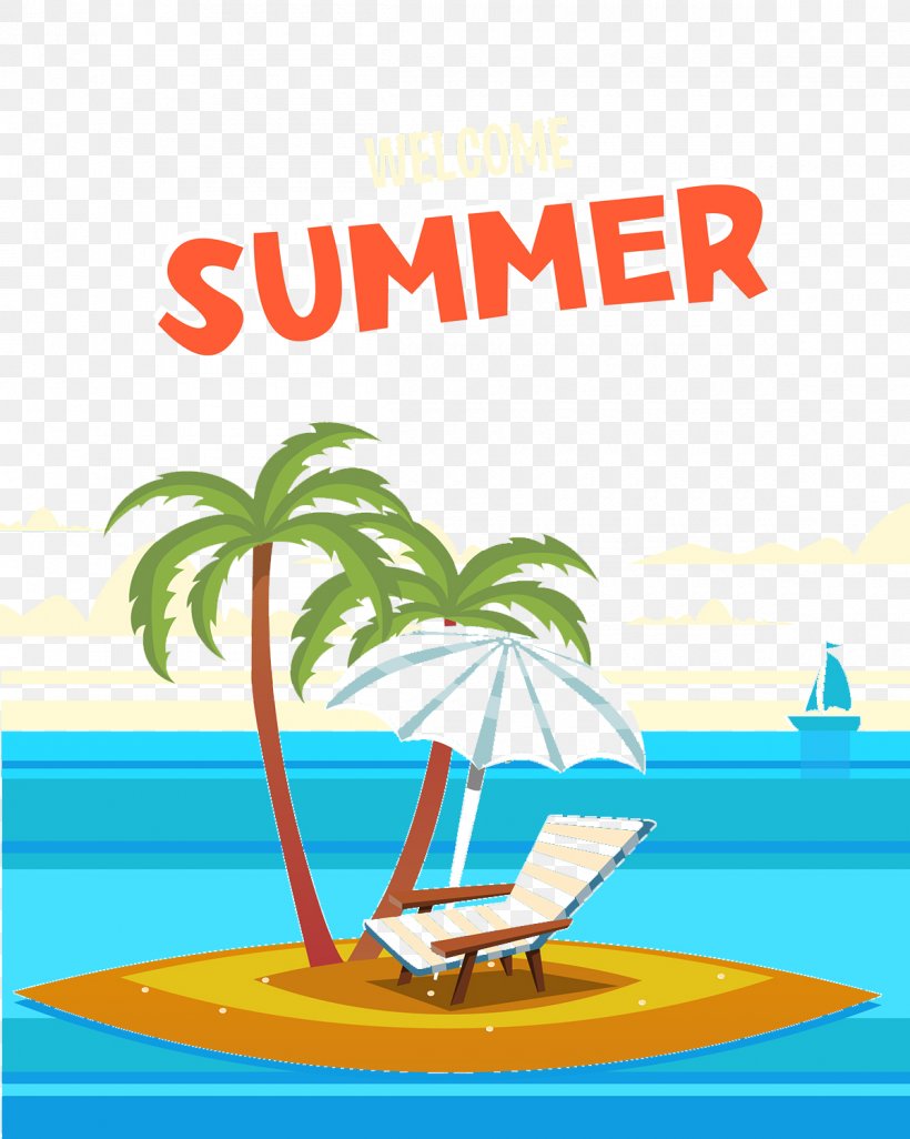 Sandy Beach Poster Vacation, PNG, 1200x1502px, Sandy Beach, Area, Beach, Cartoon, Designer Download Free