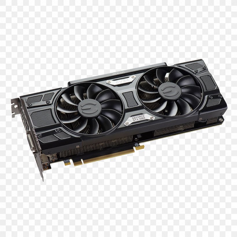 Graphics Cards & Video Adapters EVGA Corporation NVIDIA GeForce GTX 1060 GDDR5 SDRAM 英伟达精视GTX, PNG, 1200x1200px, Graphics Cards Video Adapters, Computer Component, Computer Cooling, Cooktop, Cuda Download Free
