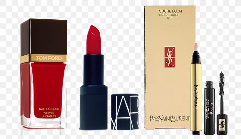 Lipstick Nail Polish Yves Saint Laurent Touche Eclat Radiant Touch Mascara Tom Ford Nail Lacquer, PNG, 800x474px, Lipstick, Beauty, Brand, Color, Cosmetics Download Free