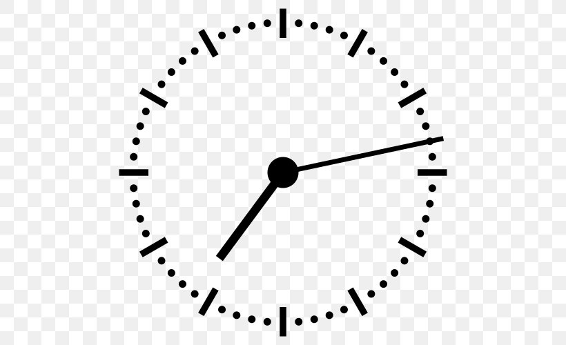 Digital Clock Newgate Clocks Clock Face, PNG, 500x500px, Clock, Alarm Clocks, Analog Signal, Area, Black And White Download Free
