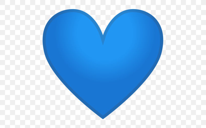 Heart Emoji GitHub Clip Art, PNG, 512x512px, Heart, Android, Azure, Blue, Electric Blue Download Free