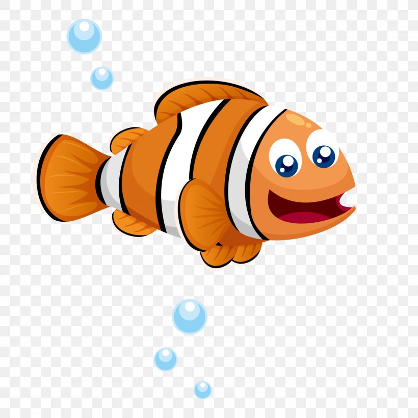 Tropical Fish Download, PNG, 1500x1500px, Tropical Fish, Blue, Cartoon, Fish, Orange Download Free
