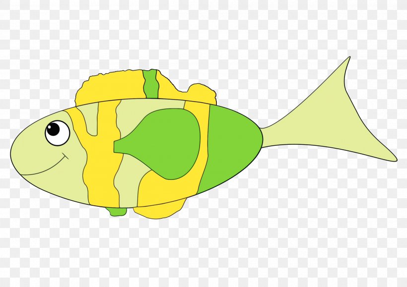 Watercolor Cartoon, PNG, 2400x1697px, Watercolor, Amphibians, Butterflyfish, Fauna, Fish Download Free