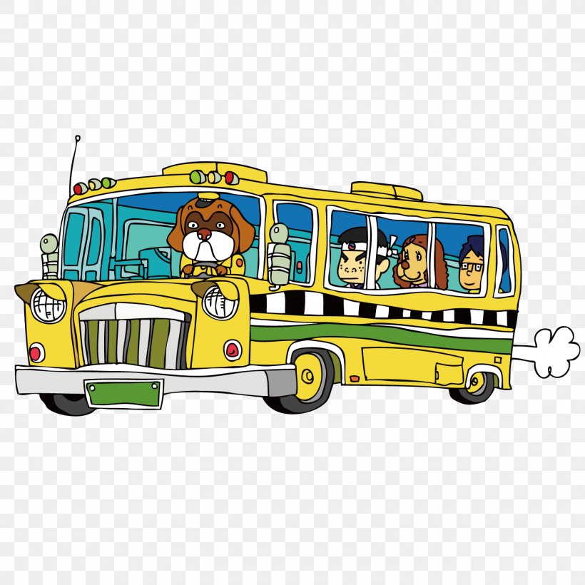 Bus Public Transport Illustration, PNG, 1500x1501px, Bus, Automotive Design, Car, Cartoon, Doubledecker Bus Download Free