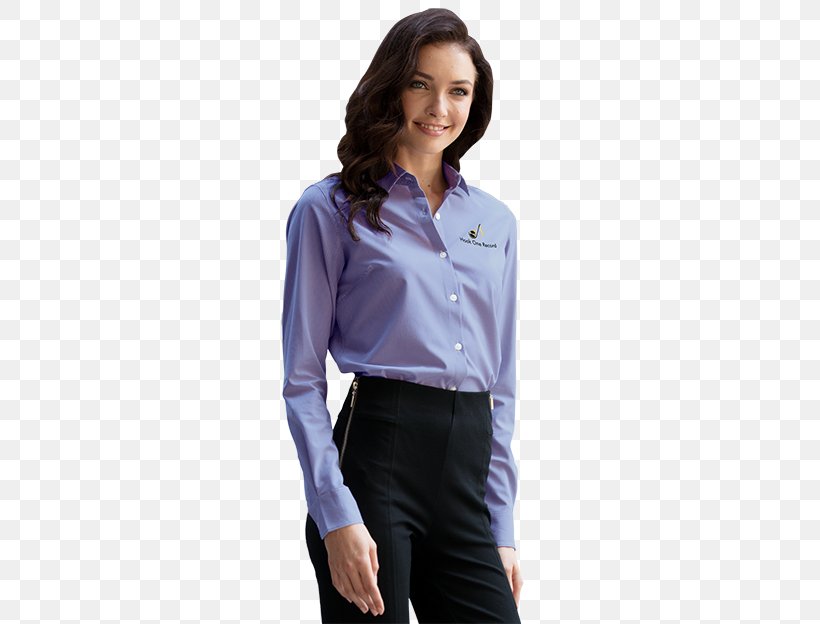 Dress Shirt T-shirt Blouse Sleeve, PNG, 416x624px, Dress Shirt, Abdomen, Blouse, Blue, Button Download Free