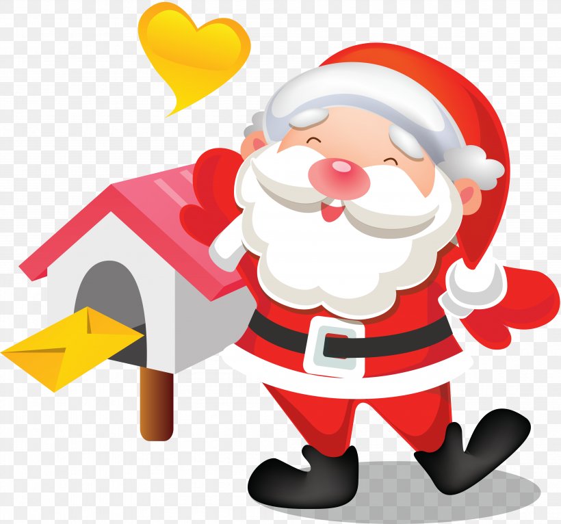 Santa Claus Santa Plane Clip Art, PNG, 4009x3745px, Santa Claus, Christmas, Christmas Mail, Christmas Ornament, Email Download Free