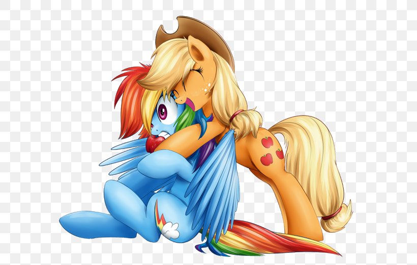 Applejack Rainbow Dash My Little Pony, PNG, 650x523px, Watercolor, Cartoon, Flower, Frame, Heart Download Free