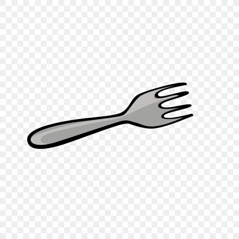Spoon Tableware Fork, PNG, 1000x1000px, Spoon, Black And White, Cutlery, Designer, Fork Download Free