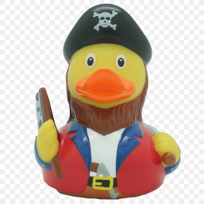 Rubber Duck Jolly Roger Piracy Amazonetta, PNG, 2204x2204px, Duck, Amazonetta, Beak, Bird, Buccaneer Download Free