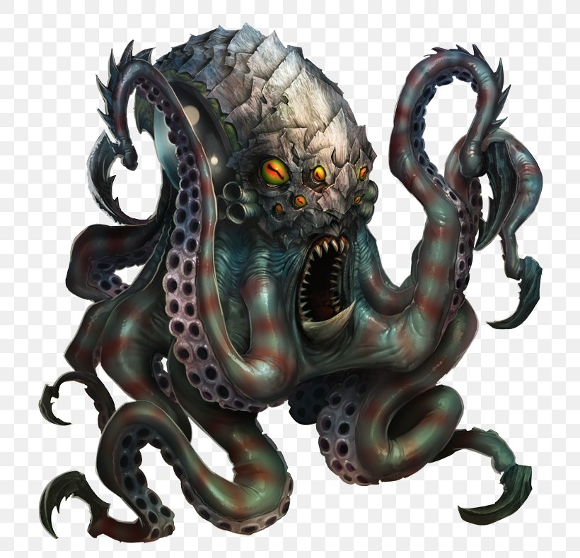Call Of Cthulhu Hordes Monster Horror Iron Kingdoms, PNG, 780x790px, Call Of Cthulhu, Cephalopod, Chud, Dark Fantasy, Demon Download Free