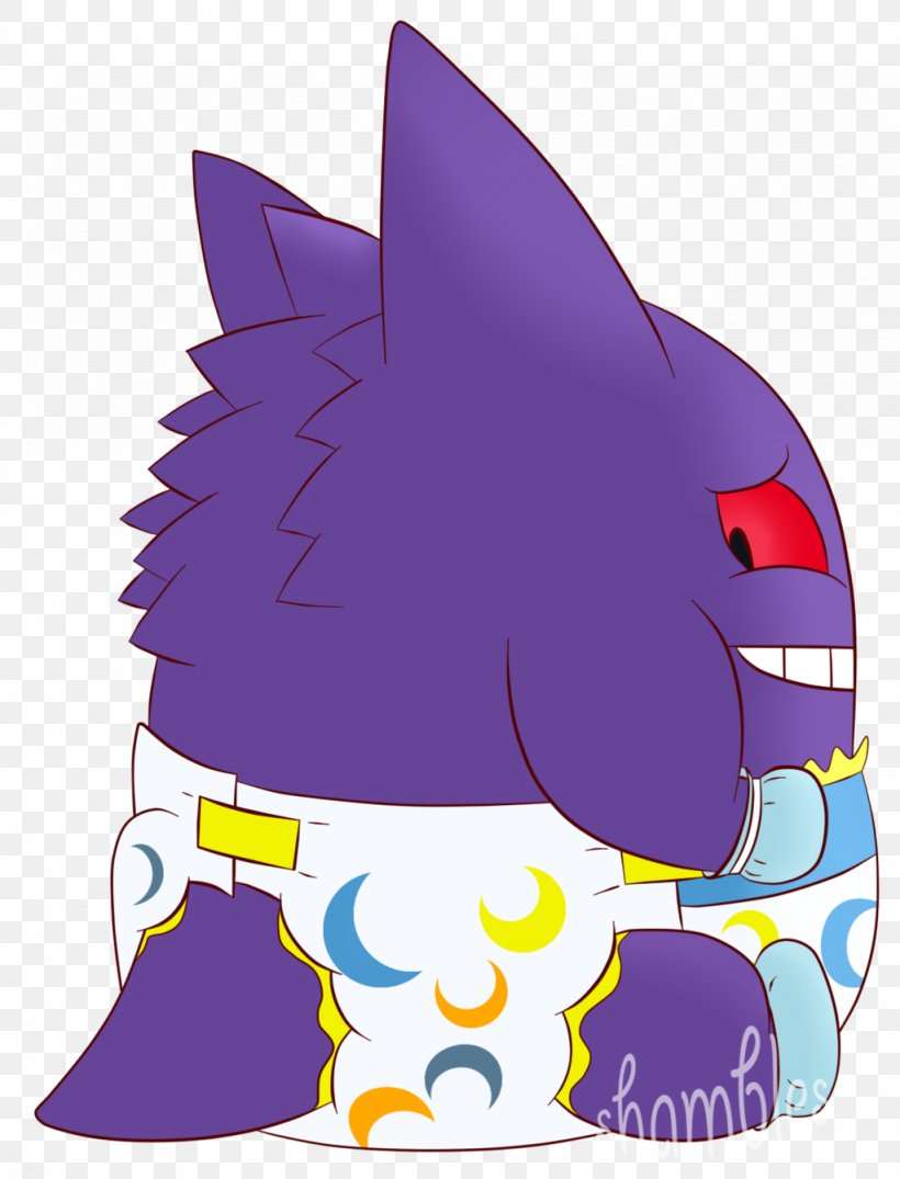 Cat Gengar Pokémon Diaper Infant, PNG, 1024x1343px, Cat, Art, Bulbapedia, Carnivoran, Cartoon Download Free