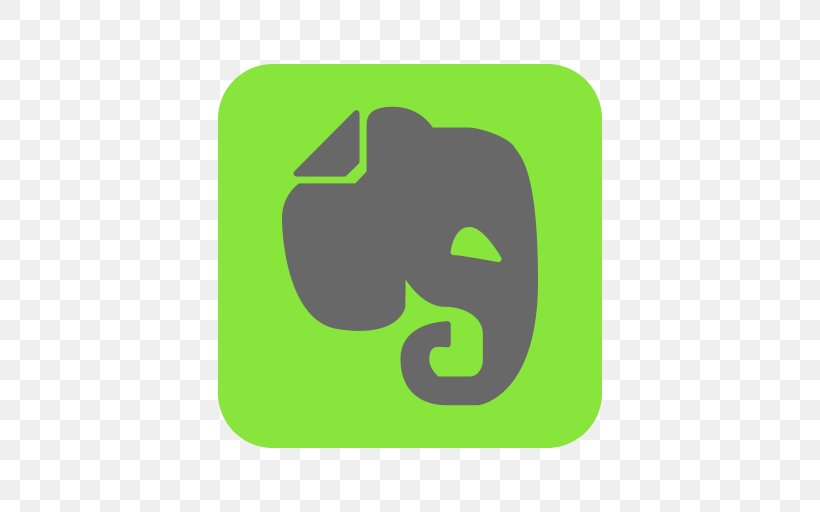 Logo Evernote IPhone, PNG, 512x512px, Logo, Brand, Computer Software, Elephants And Mammoths, Evernote Download Free