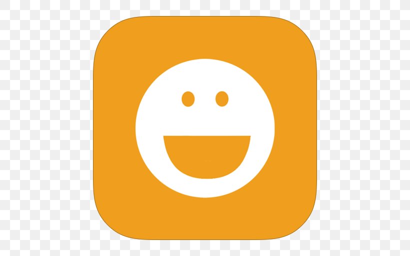 Emoticon Smiley Yellow Orange, PNG, 512x512px, Metro, Emoticon, Happiness, Ios 7, Microsoft Download Free