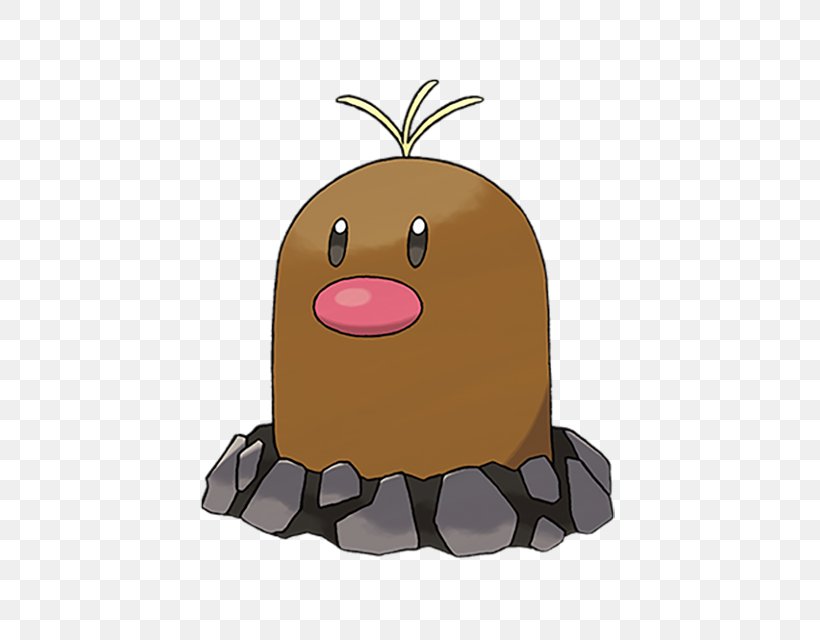 Pokémon Sun And Moon Pokémon GO Diglett Alola Dugtrio, PNG, 640x640px, Pokemon Go, Alola, Beak, Bird, Chicken Download Free